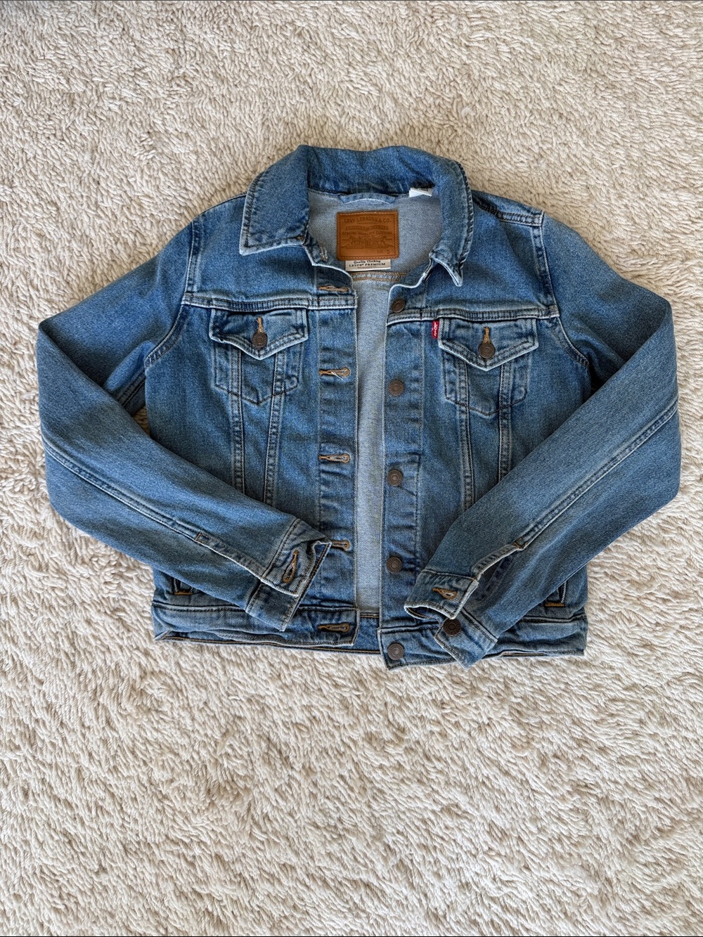 Levi's Blue Denim Trucker Jacket